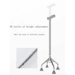 Load image into Gallery viewer, COOLBABY SSZ-GZ01  Premium Adjustable Aluminum Walking Cane - COOL BABY
