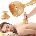 Load image into Gallery viewer, COOLBABY SSZ-AM01 Revitalize with our 5-in-1 Beech Wood Massage Tool Set - COOL BABY
