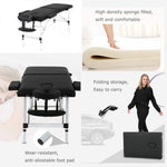 Load image into Gallery viewer, COOLBABY Portable Fitness Massage Table - Professional Adjustable Folding Bed for Ultimate Relaxation Time - COOL BABY
