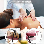 Load image into Gallery viewer, COOLBABY KYBJ-304 Portable Fitness Massage Table Professional Adjustable Folding Bed With 3 Sections Wooden Frame Ergonomic Headrest With Carrying Bag - CoolBabyMass
