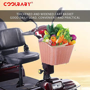 COOLBABY YL-010L Two Seat Four Wheel Electric Scooter Electric  for Adults and Seniors, Max Weight 330 lbs - coolbabymalls
