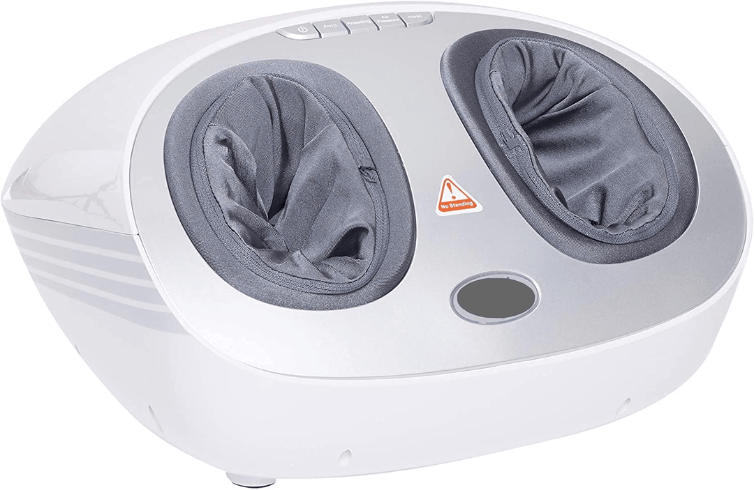 COOLBABY Air Pressure Foot Massager With Heating Therapy, Shiatsu Deep Kneading , Foot Pain - COOL BABY