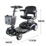 Load image into Gallery viewer, COOLBABY S-01 Portable Electric  Scooter for Seniors with Openable Handrail - coolbabymalls
