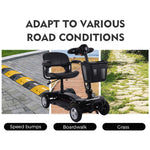 Load image into Gallery viewer, COOLBABY X-01: Portable 4-Wheel Electric Mobility Scooter - coolbabymalls
