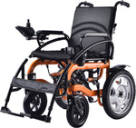 Load image into Gallery viewer, COOLBABY ZZR-E310D-OR:  Portable 24-Inch Electric Wheelchair for Adults and the Elderly - coolbabymalls
