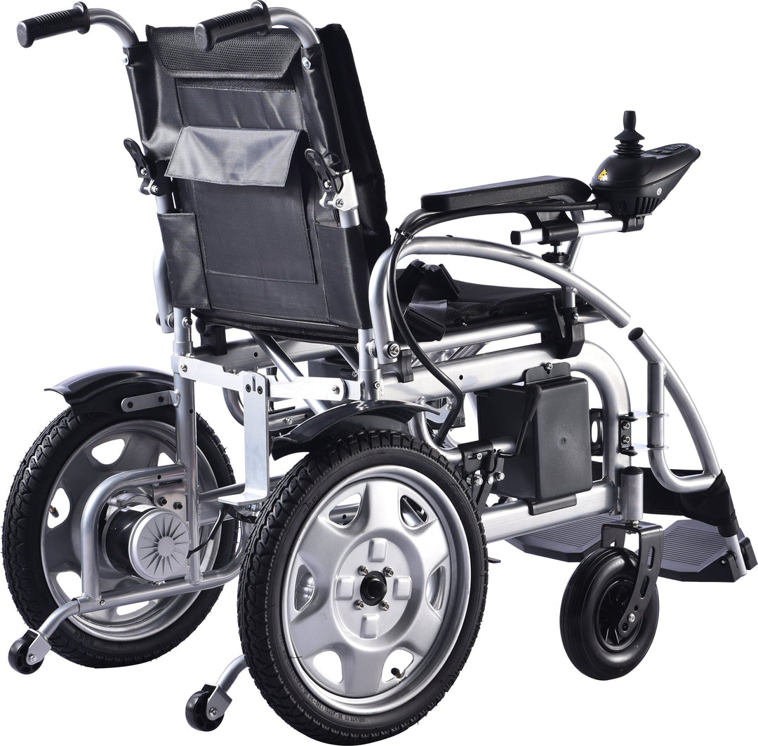 COOLBABY ZZR-E310D-OR:  Portable 24-Inch Electric Wheelchair for Adults and the Elderly - coolbabymalls