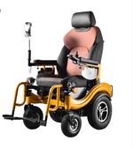 Load image into Gallery viewer, COOLBABY ZZR-S680 Electric Wheelchair 500W2Double Motor Width 48cm360° High Back Electric Wheelchair for The Elderly - coolbabymalls
