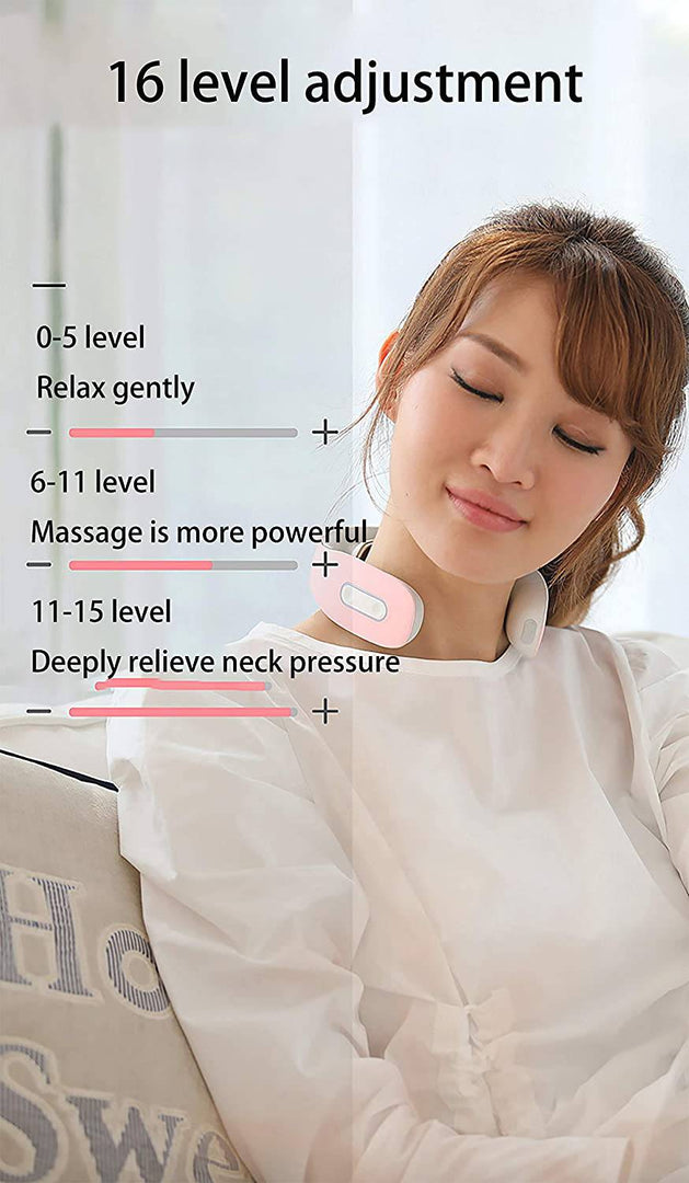 COOLBABY JBAM-WT Smart Neck Massager with Heating Function - COOL BABY