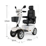 Load image into Gallery viewer, COOLBABY LN-01: Portable 4-Wheel Electric Mobility Scooter with Seat - Ideal for Seniors and Adults - coolbabymalls
