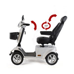 Load image into Gallery viewer, COOLBABY LN-01: Portable 4-Wheel Electric Mobility Scooter with Seat - Ideal for Seniors and Adults - coolbabymalls
